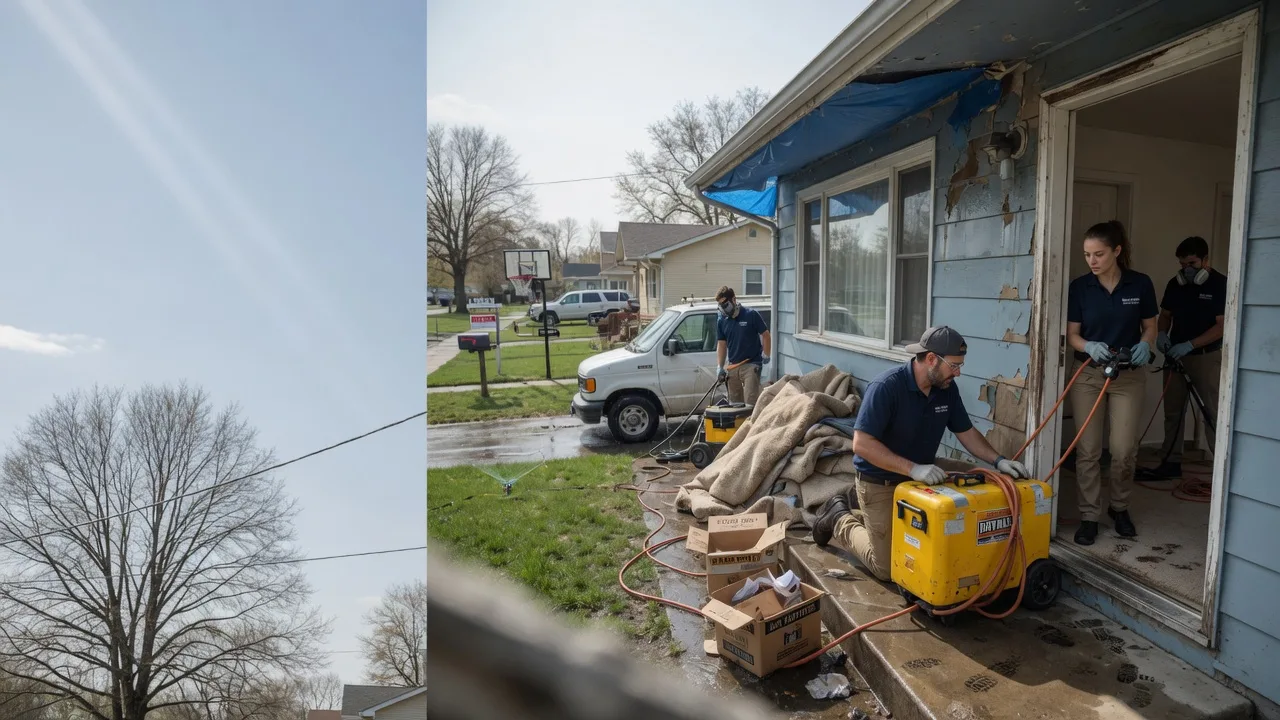 Basement Flood Cleanup in Williamsburg, MO near me
